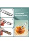2 Pack Tea Infusers, Extra Fine Mesh Tea Strainer for Loose Tea, Stainless Steel Long Handle Tea St