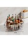 Jorunb Kitchen 0rganizer Rotating Rotating Skincare Makeup Organizer Round Spinning Tray Turntable