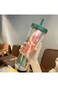 Tazweeq 700ml Fruit Infuser Water Bottle, Large Capacity Juice Cup with Straw, BPA Free Portable Pl