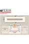 FEXIA Boho Table Runner for Summer Home Decor with Tassels 72 Inches Long Farmhouse Rustic Table Ru