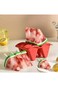 Ice Lolly Moulds with Sticks, 6 Popsicle Mould BPA Free Ice Cream Moulds Reusable Ice Pop Holders f