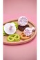 Sweet seven Versatile Fondant Cookie Cutter Set for Cake Decoration - Flower Moulds in White - Idea