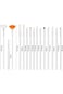 Khazna Cake Painting Brush Set, Fondant Tool 30 Pieces Cake Decorating Tool Cake Paint Brush Cookie