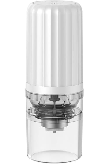ETLIFE Portable Electric Burr Coffee Grinder, Compact Automatic Conical Burr Grinder Coffee Bean Gr