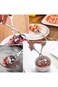 ELECDON 2 Pcs Stainless Steel Ball Maker None Stick Meat Baller Tongs Cake Pop Maker Cookie Dough S