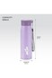 MILTON Handy 650 Stainless Steel Water Bottle, 690 ml, Purple   Single walled   Leak Proof   Easy G