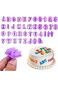 UpTuoLi Fondant Letter Cutters, Alphabet Cutters, Letter and Number Fondant Cutters Set, 40-Pieces,