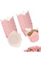 Duomama 100-Piece Tulip Cupcake Liners   Greaseproof Muffin Cups for Baking Cakes, Weddings, Birthd