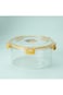 Royalford 2350 ML Round Airtight Container With A Lid-RF11256 Plastic Container With A Silicone Sea