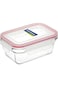 Glasslock Rectangular Food Container, 695 ml (Mcrb-071)