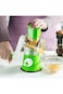 Taimi Manual Vegetable Cutter Tabletop Drum Round Mandoline Slicer Onion Potato Carrot Grater with