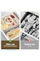 QCQHDU Divided Serving Tray with Lid and Handle,Snackle Box Charcuterie Container,8 Removable Compa