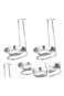 Kitchen Spoon Rest Holder, 2pcs Stainless Steel Double Ladles Holder Vertical Spoon Rack, Cooking U