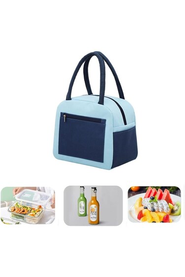 حقائب غداء قابلة لإعادة الاستخدام من أزوني، حقيبة غداء عصرية - حقيبة معزولة أنيقة ومقاومة للتسرب للنساء/الرجال