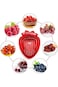 Khazna Strawberry Slicer Set Potatoes Pineapples Carrots, Fruit and Vegetable Picker Tools, Stainle