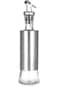 ECVV Olive Oil Dispenser Bottle 500ml, Glass And Leakproof Stainless Steel Bottle Drizzler Vinegar