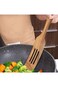 SupWolf Wooden Cooking Utensils, Wooden Spatulas Set As Seen On TV, 5 Pcs Natural Wood Spurtle Kitc