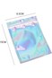 Paporich 100PCS Resealable Storage Bags Holographic Packaging Bags for Jewelry, Snack, Food Storage