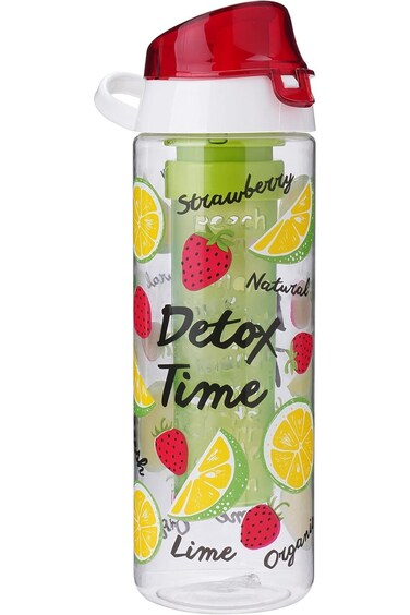 Solmazer Herevin 750mlBottle With Fruit InfUSer - Strawberry, Detox Time H-161558-002