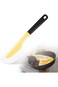 Patelai Omelette Spatula Kitchen Omelet Turner Silicone Non-stick Omelette Scraper Silicone Pigment