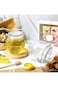 Honey Jar with Airtight Lid My Honey Containers Plastic Clear Honey Dispenser Sealed Honey Bottles