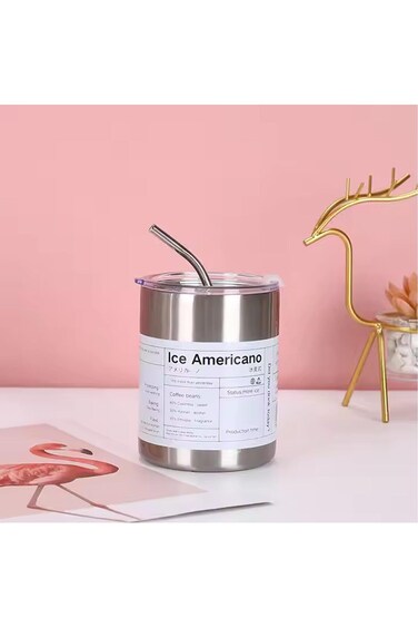 320ml Insulated Travel Coffee Mug,Stainless Steel Vacuum Coffee Cup Durable Leakproof Tumbler Therm