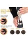 2 in 1 Salt Pepper Mill Spice Grinder for Kitchen, hourglass shaped Dual Salt Pepper Mill Spice Gri