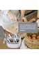Tazweeq Seasoning Box, Spice Container with Lid and Spoon, 4 Compartment Spice Pots with Handle, ki