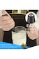 MIZAJIC Handheld Milk Frother with Stand, Electric Battery Operated Foam Maker with Stainless Steel