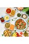 1Pack Silicone Reusable Snack Containers with Lids, Double Compartment Snackle Box Containers, Sala