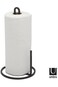Umbra, Black Squire Paper Towel Holder for Kitchen, Bent Metal Wire Looks Like Cast Iron