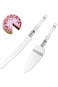Cake Knife and Server Set, 2 Pcs Stainless steel Cake and Pie Server Knife and Spatula Cake Cutting