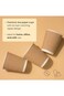 LINA STAR 4oz Golden Brown Ripple Paper Cups (25 Pack)   Triple-Layer Insulated Disposable Espresso