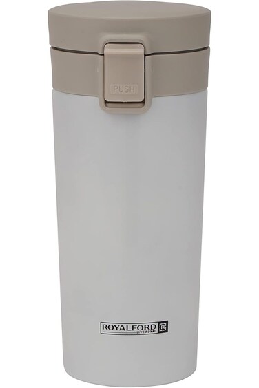 Royalford 380 ML / 12.8oz Stainless Steel Vacuum Tumbler- RF11247 Portable, Leak-Resistant and Ligh