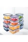 12pcs, Food Storage Container With Airtight Lid, Refrigerator Refrigerated Fresh-Keeping Box With L