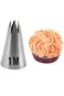BHjoybeauty Large Icing Piping Tips,1M 2D 2F Cake Cupcake Decorating Tip Set Kit,Star Drop Flower R