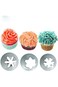 BHjoybeauty Large Icing Piping Tips,1M 2D 2F Cake Cupcake Decorating Tip Set Kit,Star Drop Flower R