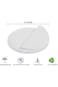 Erweicet 100pcs Parchment Paper Sheets Orbicular Baking Papers 6 Inches For Cakes Cookies Barbecue