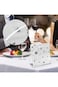 Khazna Napkin Holder Crystal Clear Acrylic for Tables, Clear Paper Napkin Holder Stand Tabletop Fre