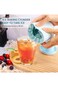 sheful Silicone Ice Cube Mold, 2 Pack New 3D Ice Cubes Maker, Decompress Ice Lattice, Press-Type Ea
