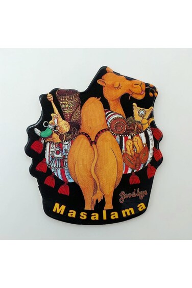 Masalama (good bye) saudi souvenirs fridge magnet (mg4)