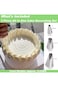 Suuker 3 Pieces Russian Piping Tips Set,V-shaped Wave Cake Decorating Nozzles Tips Piping Kit for P