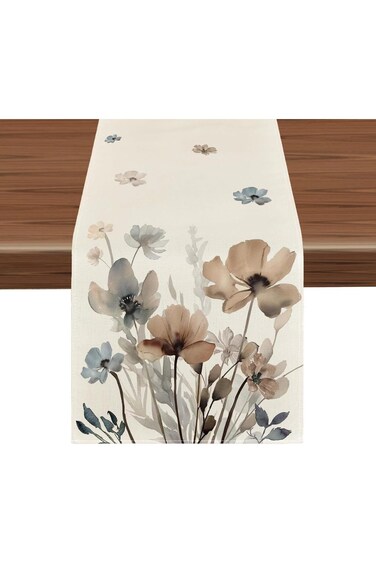 Table Runner 90 inch Table Runners Lotus Flower Table Runner Modern Dresser Runners For Bedroom Ele