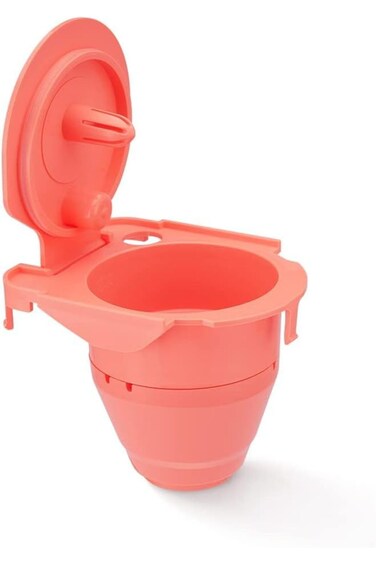 فلتر قهوة NALACAL قابل لإعادة الاستخدام لآلات صنع القهوة، فلاتر قابلة لإعادة التعبئة، أكواب كبسولات قهوة، غطاء كبير