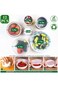Tazweeq 12PCS Silicone Stretch Lids Set, 6 Sizes, Reusable Food Storage Covers, Silicone Bowl Cover