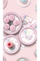 Sweet seven 8Pcs Pink Elephant Baby Shower Plates - 7 Inch Disposable Paper Plates for Girl's Newbo