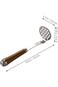 ALMEKAQUZ Potato Masher, Food Pressing Tool, Manual Potato Presser Potatoes Masher, Home Kitchen Ga