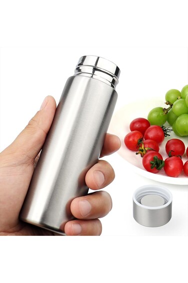 Tazweeq Cute Small Water Bottle, Mini Slim Flask for Women, Portable Mini Water Bottle, Vacuum-Insu