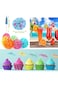 120PCS Pool Party Decorations Set, 20 PCS flamingo stirrers, 25 PCS paper umbrella drink sticks, 25
