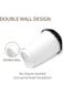 AICHEF 100 Pack 12 oz Disposable Paper Coffee Cups with Lids, Insulated Double Wall 12 oz Paper Hot